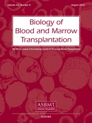 Biology of Blood and Marrow Transplantation