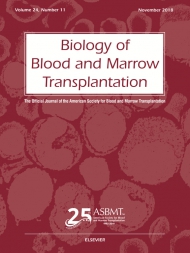 Biology of Blood and Marrow Transplantation