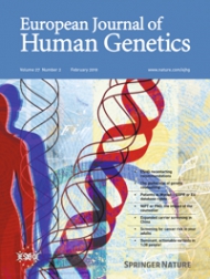 European Journal of Human Genetics