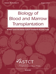 Biology of Blood and Marrow Transplantation