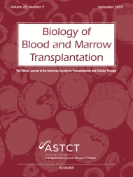 Biology of Blood and Marrow Transplantation 