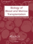 Biology of Blood and Marrow Transplantation 