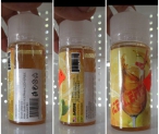 Stanovení nebezpečného výrobku: náhradní náplň elektronické cigarety ICE LEMON TEA, ITEM NO:HK2269